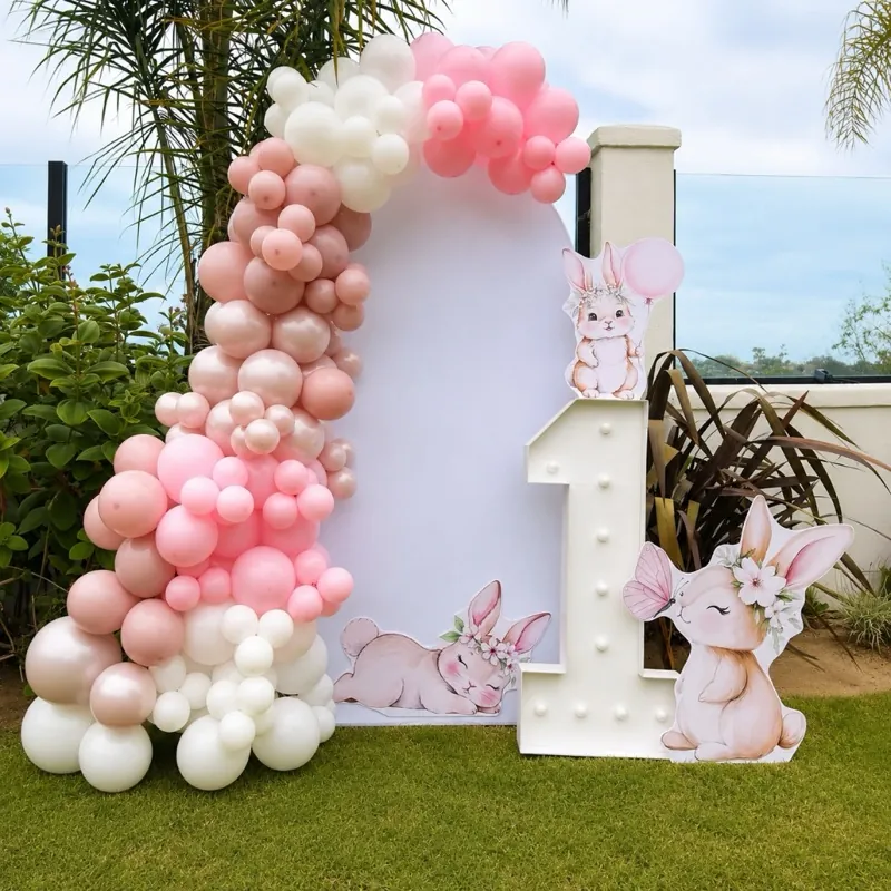 1st Birthday Bunny Theme Decor